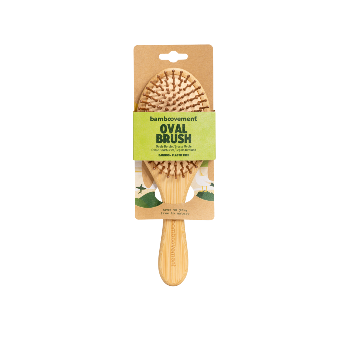 Bamboo Haircare Display - rotatietafel top