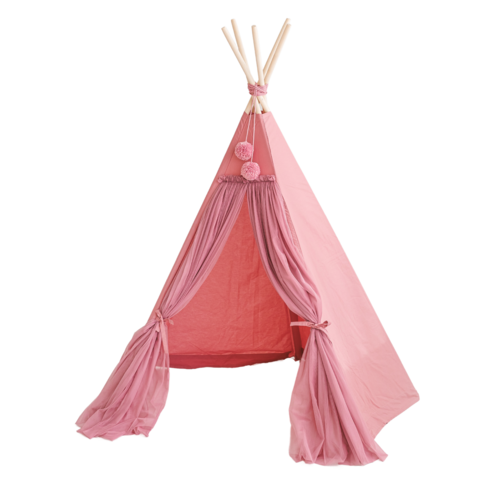 MINICAMP Fairy Kinderspielzelt mit Tüll in Rose