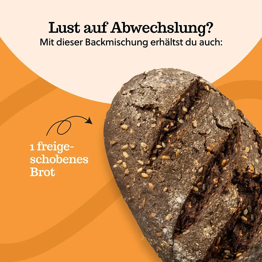 Brotbackmischung: Dinkel-Flocken-Brot