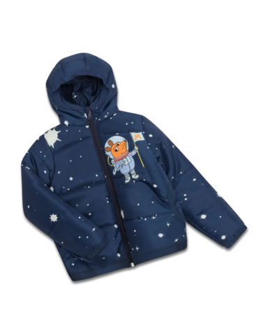koaa – Die Maus “Space” – Gewatteerd jack marineblauw