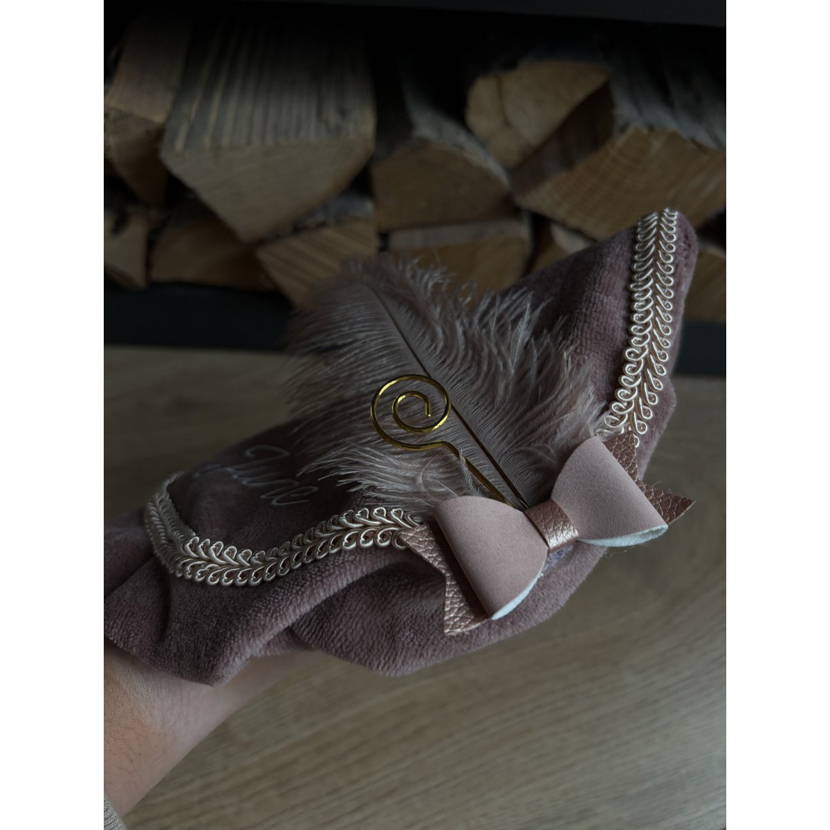 Pete hat - Pink with bow