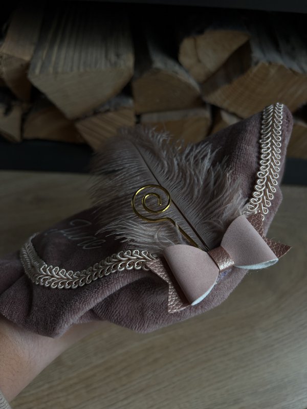 Pete hat - Pink with bow