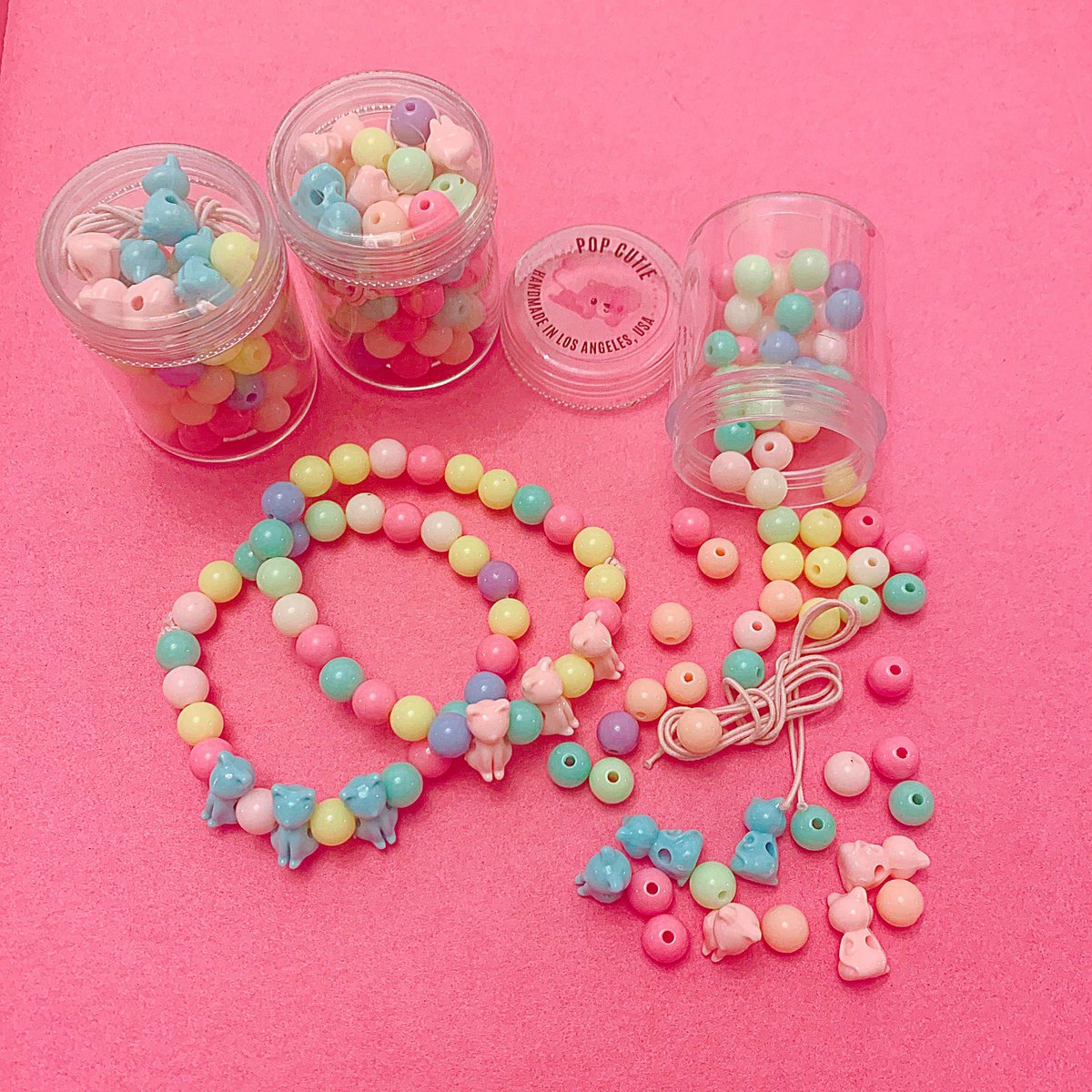 Pop Cutie DIY BFF Pulseras Set Caja (Haz tus propias 2 x Pulseras) Artesanía