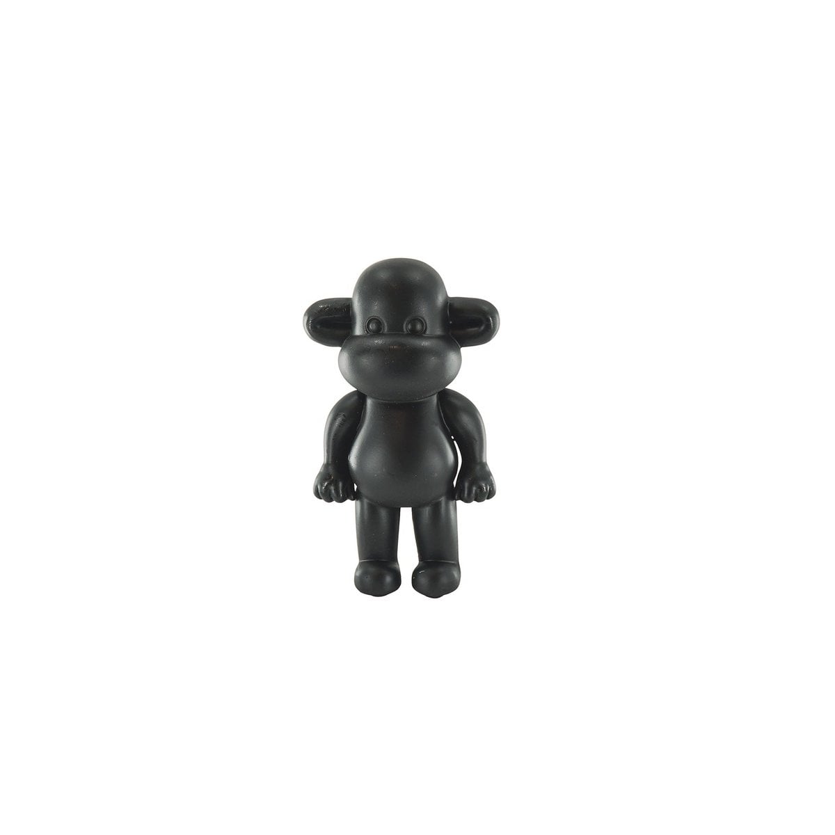 ORNAMENTO - Figura de mono 'The Legend' - Black - 11x7x19cm