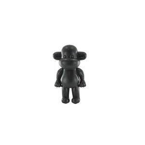 Ornament - Affenfigur 'The Legend' - Schwarz - 11x7x19cm