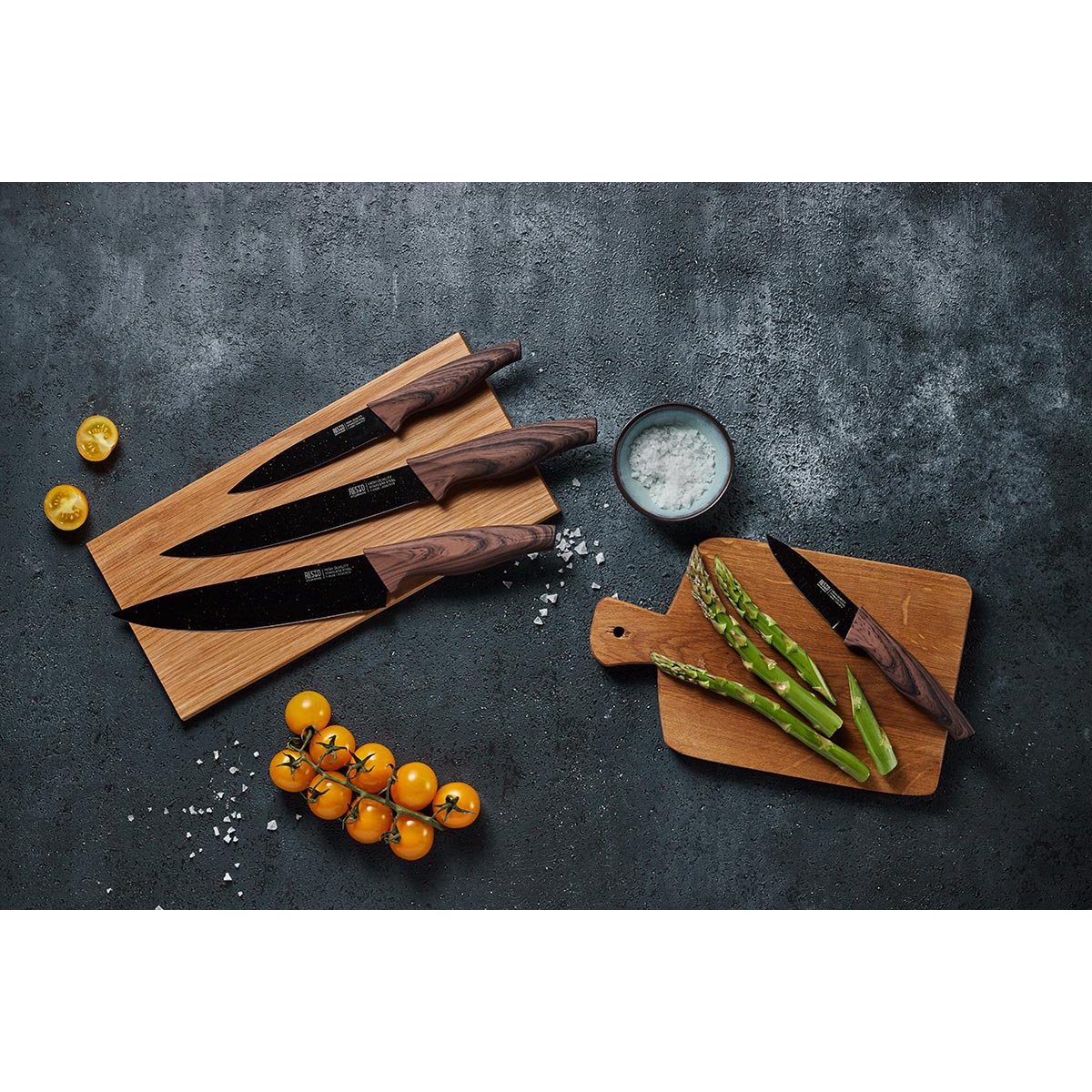 RESTO 95501 Carina Luxus-Messerset – 4-teilig – in Geschenkverpackung