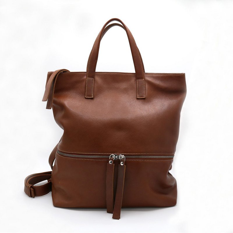 Tote Backpack Cognac
