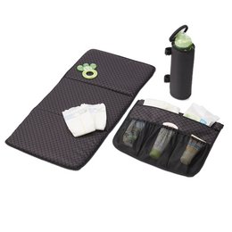 Wickeltasche N°4 schwarz weiß