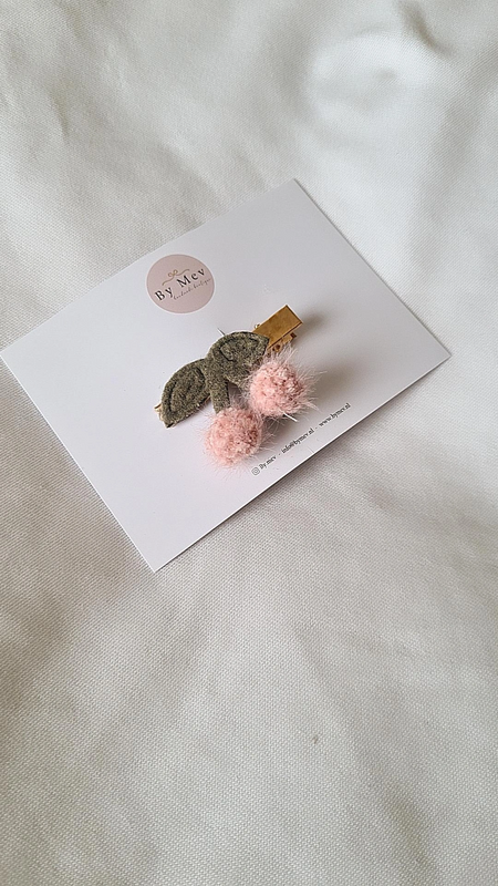 Clips de lana de cereza