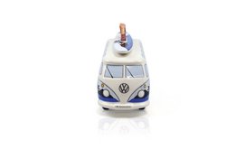 Volkswagen VW T1 Bus Hucha con tabla de surf (1:18) - Surf/Azul
