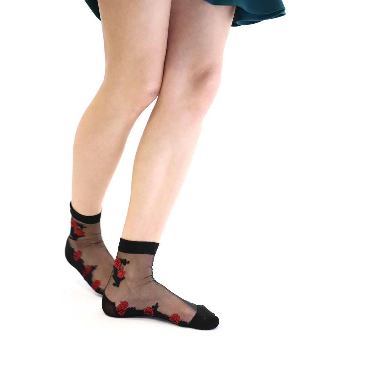 Resistant voile socks - Camélia