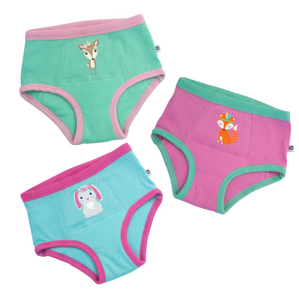 Zoocchini oefenbroekjes dziewczynka Woodland Princesses 3-4 lata