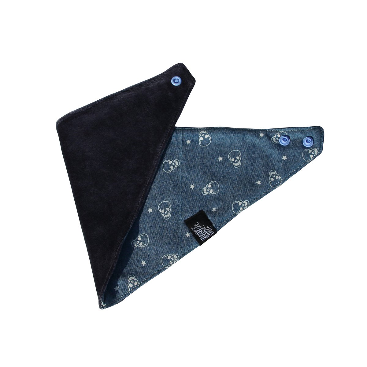 Bufanda Calaveras Y Estrellas