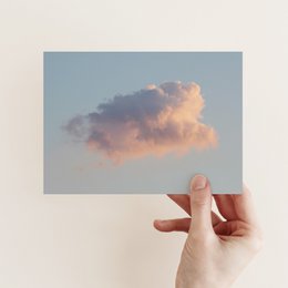 Carte postale Carte de vœux Petits nuages ​​(PK_111)