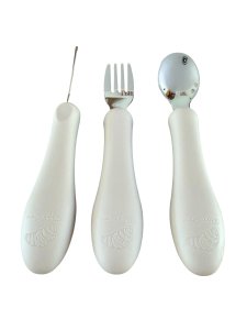 Kinderbestek set 3-delig – Beige