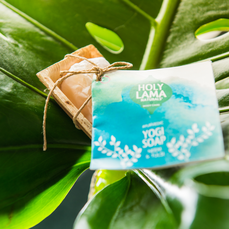 Ensemble cadeau de savon Yogi, fait main, ayurvédique, végétalien