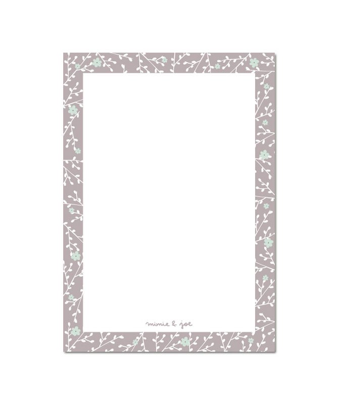 Blocca "Blossom Mauve"