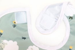 Bavaglini con vaschetta raccogligocce - Collo Lungo e Lanoso