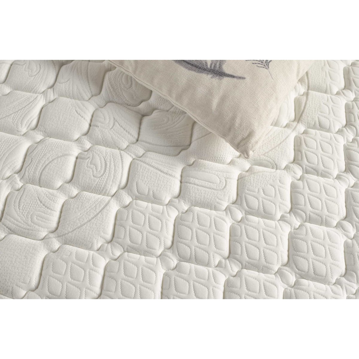 Olympus Visco -elastische matras - Wit - Dikte: 30 cm - Moonia