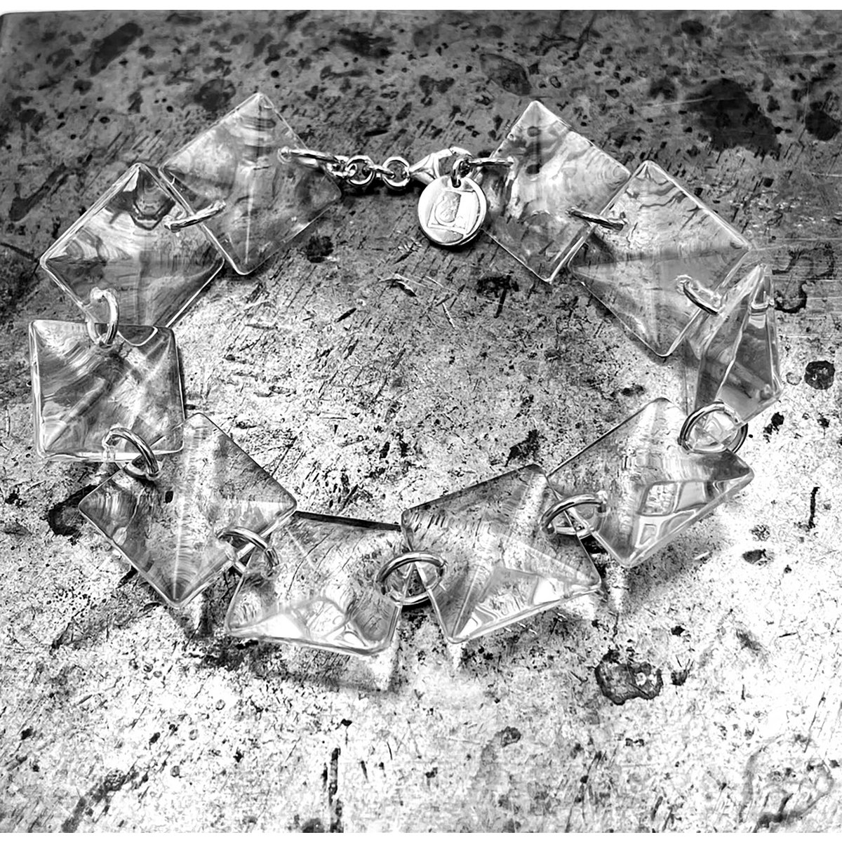 Bracelet Cristal Carré