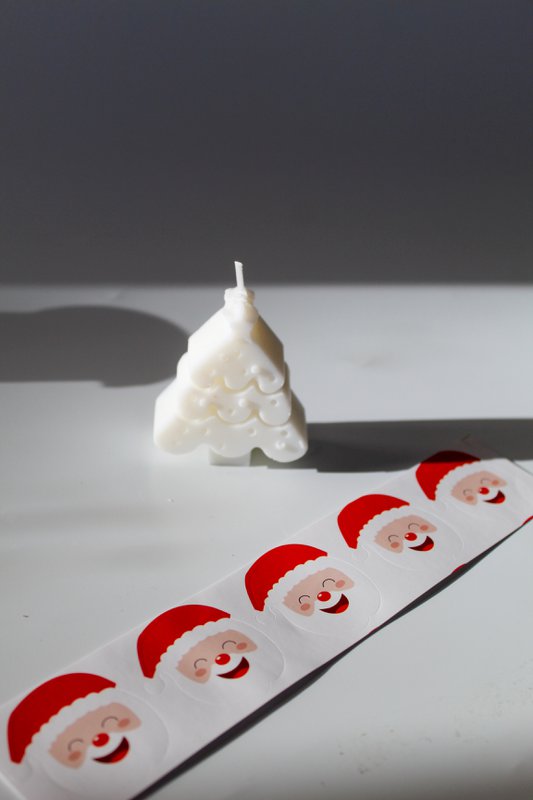 Bougie de Noël en cire de soja n° : 1