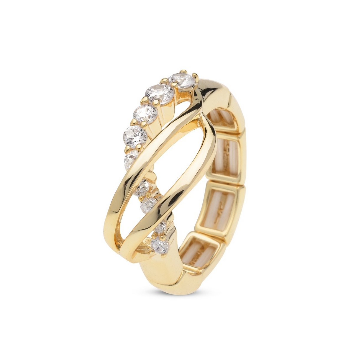 elastische ring goudkleur