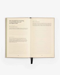 The Three Spørgsmål Journal Green - Daily Guided Wellbeing