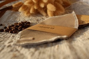 Wiederverwendbare Kaffeefilter aus Baumwolle