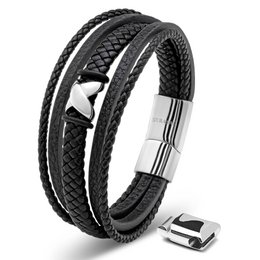 Læderarmbånd "Flake"