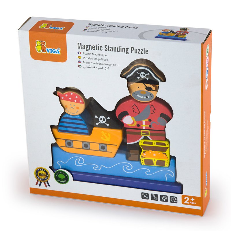 Magnetic 3D Puzzle - Pirate