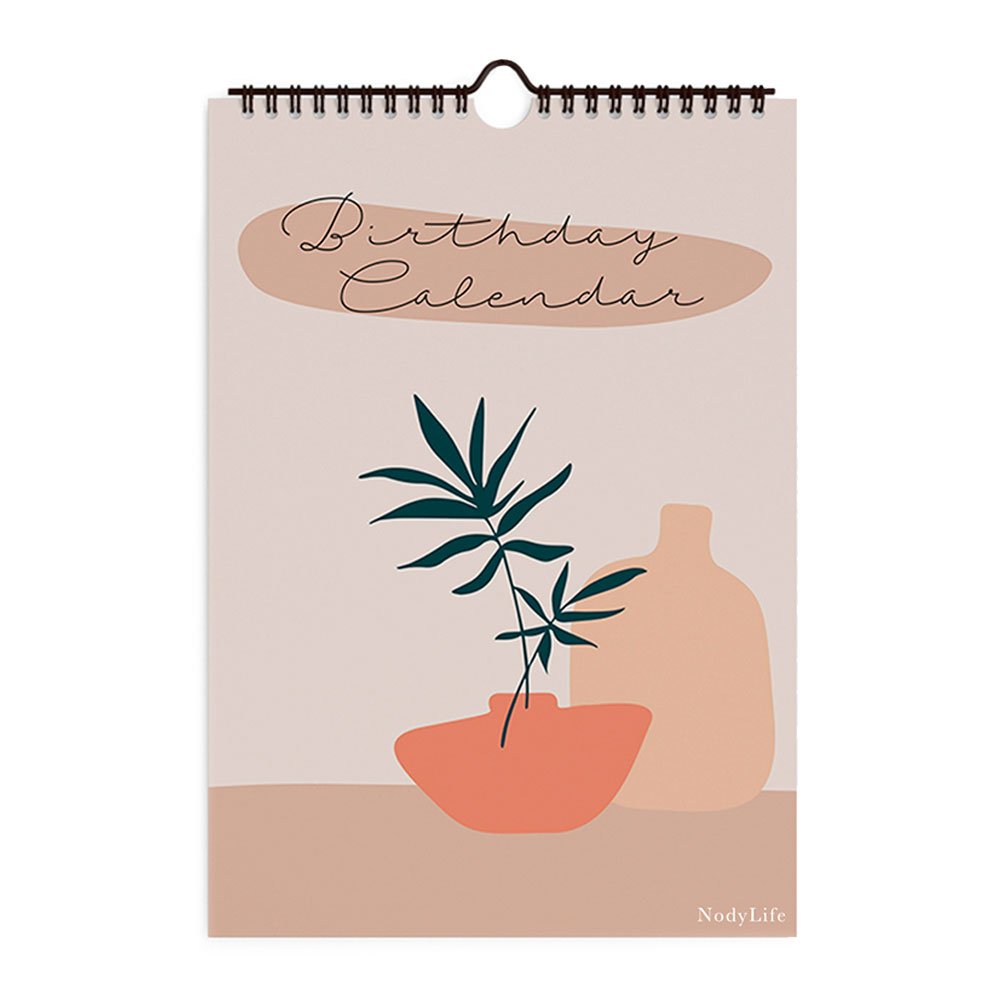 Birthday Calendar - Boho