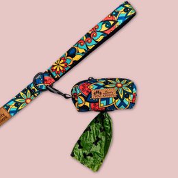 Mandala waste bag pouch