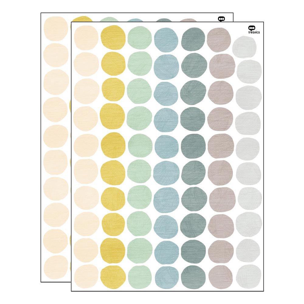 Pencil dots wall sticker