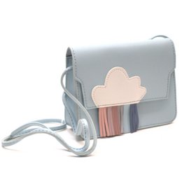 Children's shoulder bag - Rainbow Blue