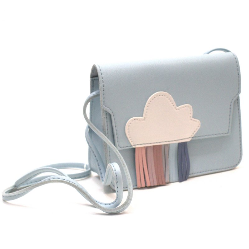Children's shoulder bag - Rainbow Blue
