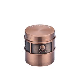 Présentoir 12 moulins à épices motif crâne - Arc en ciel, Rose Gold, Argenté et Or