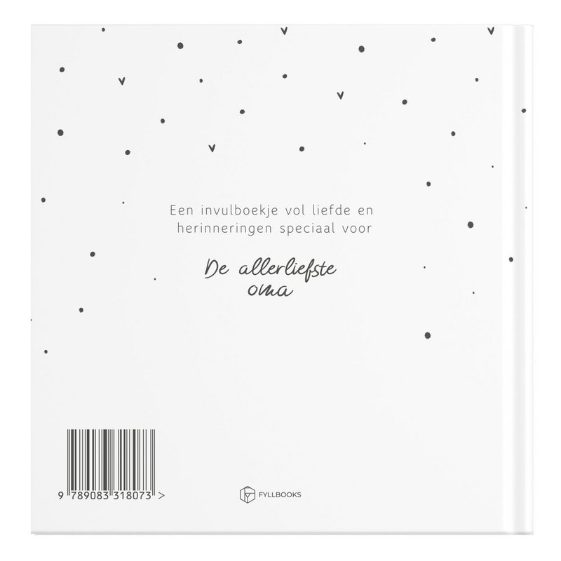 FYLLBOOKS Estimada abuela InvulerBookje