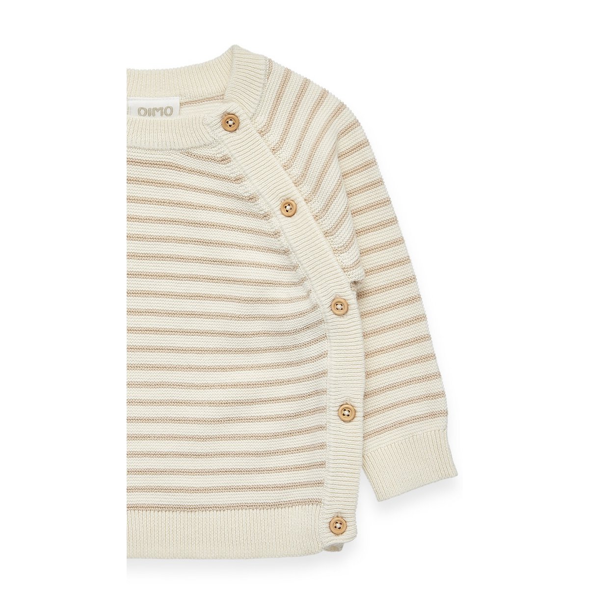Baby wikkelshirt gebreid