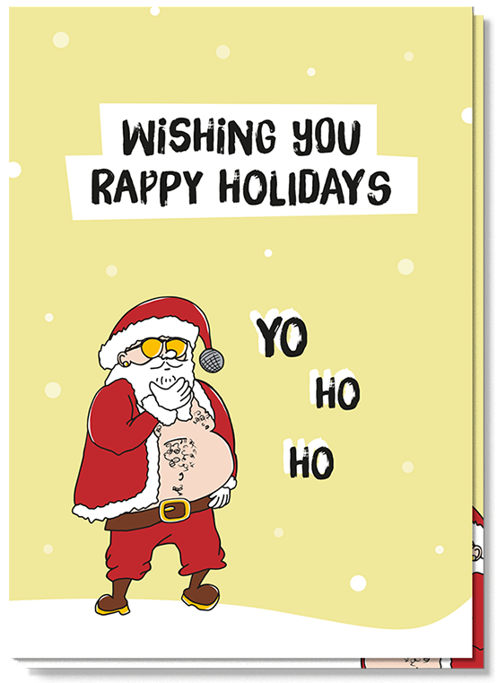 Carte de Noël humoristique | Rappy