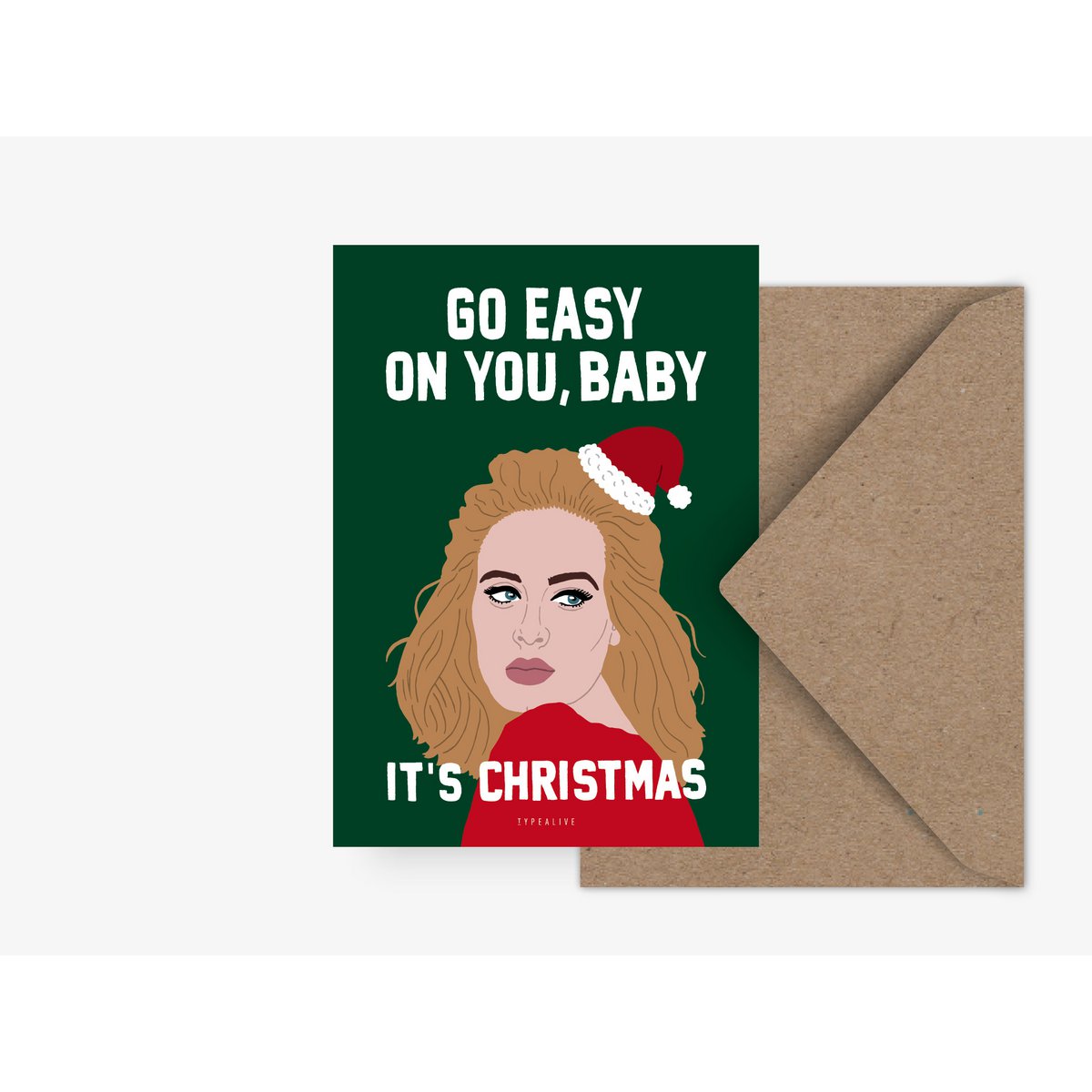 Postkarte / Easy It's Christmas