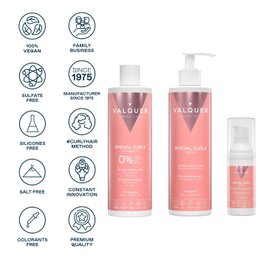 Curly Pack Shampoo, maschera e siero per capelli ricci - 720 ml