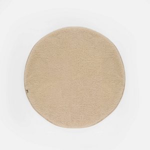 Round playpen mat made of Merino wool - 90cm