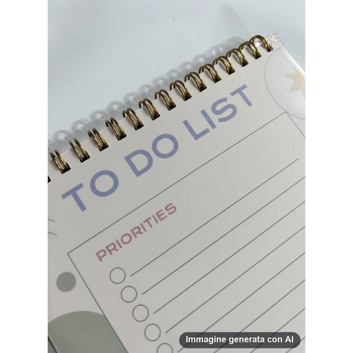 To Do List Planner - Geometric Print Design