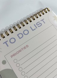 To-do-Listenplaner – geometrisches Druckdesign