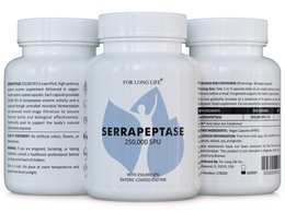 SERRAPEPTASE 250 – Systemic Enzyme Supplement