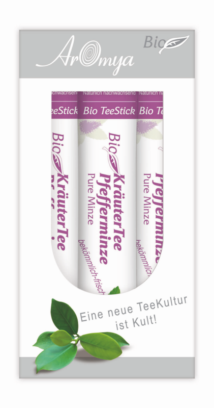 TeaBox Organic TeaStick Urtete Pebermynte (20x ren)
