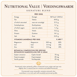 Ceremonial Cacao - Signature Blend | 500gram (5 pieces)