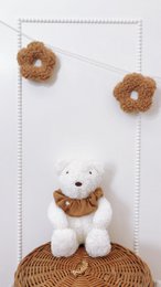 Cuddly Toy Teddy with scrunchy
