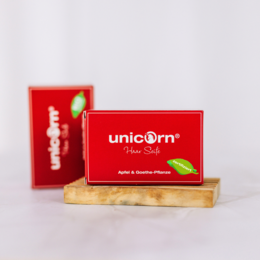 Jabón capilar de manzana unicorn® con extracto de planta de Goethe