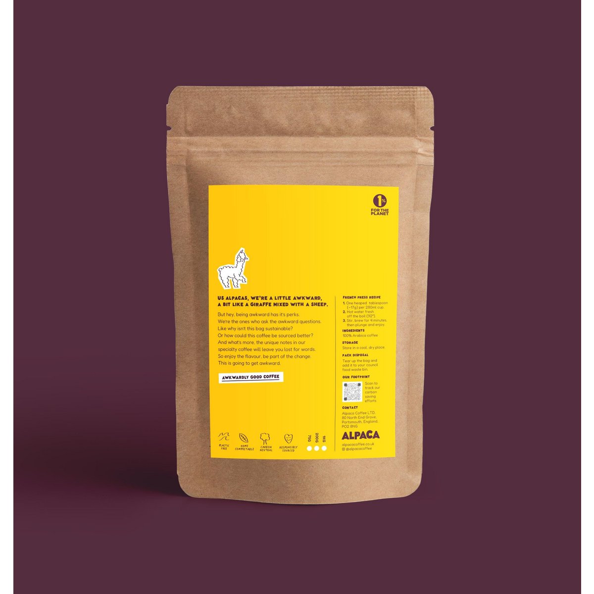 Decaf Colombia Mustafa Single Origin Coffee